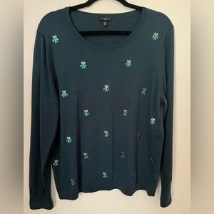 🍁Talbots Owl Sweater🍁